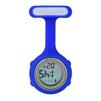 Relógios do broche da correia do silicone para portátil amigável Dustproof de Eco das enfermeiras
