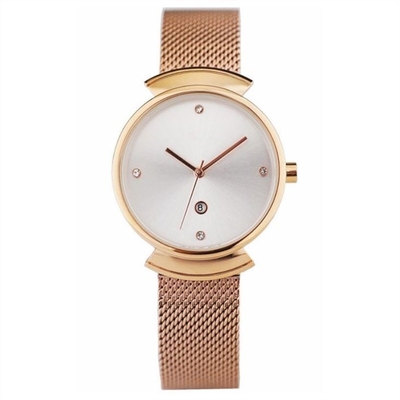 Diamond Metal Strap Women ' S olha os relógios retangulares de aço inoxidável das mulheres