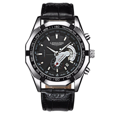 relógio de aço inoxidável elegante espessura da caixa de 13 mm melhorando sua experiência de cronometragem