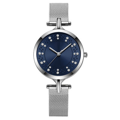 3ATM Diamond Quartz Watch Vacuum Electroplating genuíno impermeável Skinfriendly