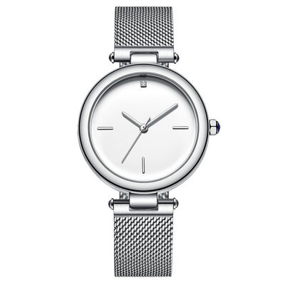 Diamond Quartz Watch Wearproof Corrosionproof genuíno Encrusted