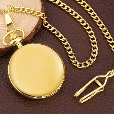 Relógio de bolso do vintage do ODM com material de aço inoxidável da corrente