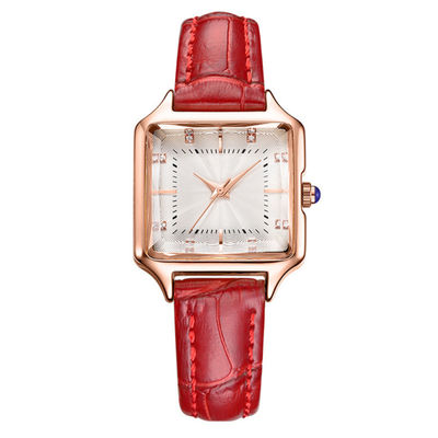 Vintage espiral Diamond Quartz Watch 3ATM da coroa impermeável