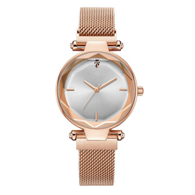 Antiabrasão scratchless de Watchv 32mm do pulso de quartzo das mulheres de Vacuumplating