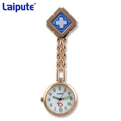 Relógio para enfermeiras, enfermeira Lapel Pin Watch da caixa de Multiapplication do caso de 27mm