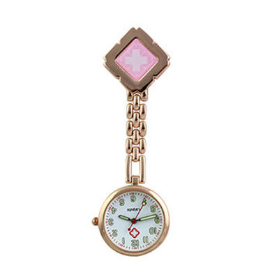 Relógio para enfermeiras, enfermeira Lapel Pin Watch da caixa de Multiapplication do caso de 27mm