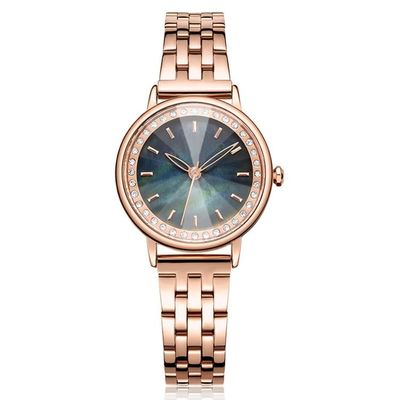 3ATM Diamond Quartz Watch Tempered Glazed genuíno impermeável