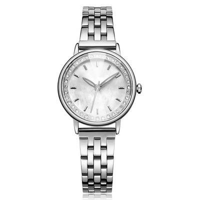 3ATM Diamond Quartz Watch Tempered Glazed genuíno impermeável
