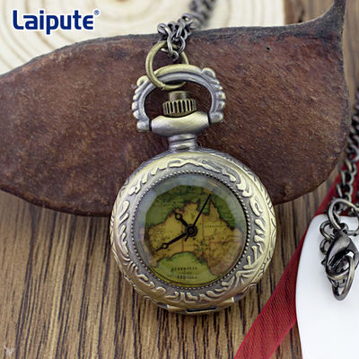 ROHS aprovou o relógio de bolso de prata do vintage, vintage luminoso Elgin Pocket Watch