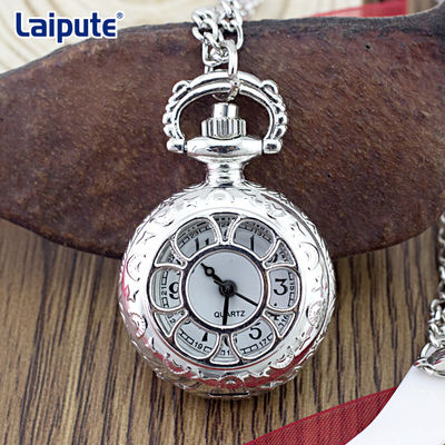 ROHS aprovou o relógio de bolso de prata do vintage, vintage luminoso Elgin Pocket Watch