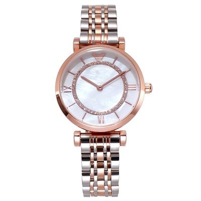 ODM das senhoras Japão Movt de Diamond Rose Gold Wrist Watch For disponível