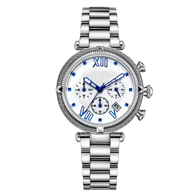 Relógios novos luxuosos da tendência de Crystal Women Watch Roman Numerals para senhoras