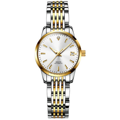Exemplo de Diamond Watch Interchangeable Strap Alloy das mulheres mecânicas