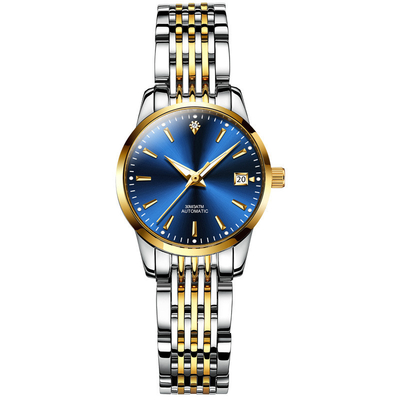 Exemplo de Diamond Watch Interchangeable Strap Alloy das mulheres mecânicas