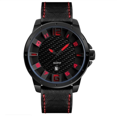 Relógio galvanizado de Quartz Business Watch do estudante masculino esporte tridimensional