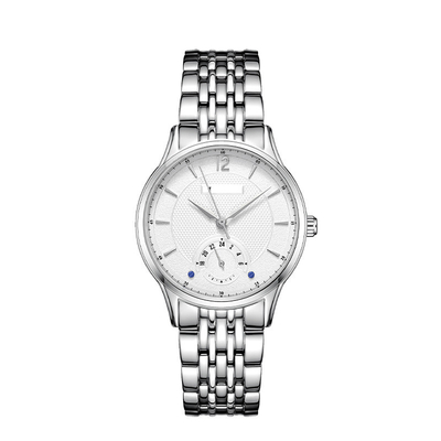 movimento de aço inoxidável de quartzo do relógio do bracelete 316 de 210mm para senhoras