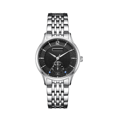 movimento de aço inoxidável de quartzo do relógio do bracelete 316 de 210mm para senhoras