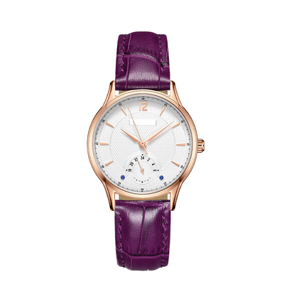 movimento de aço inoxidável de quartzo do relógio do bracelete 316 de 210mm para senhoras