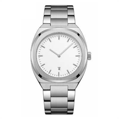 Circunferência de aço inoxidável do relógio de pulso 218mm do quartzo dos homens minimalistas