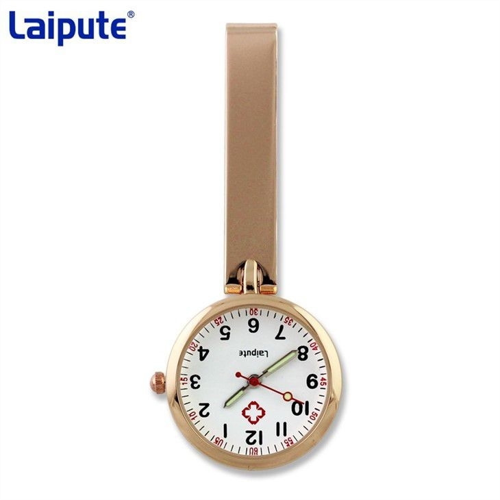 O seletor redondo nutre o grampo em enfermeiras de Pin Buckle Chest Watch For do relógio de bolso